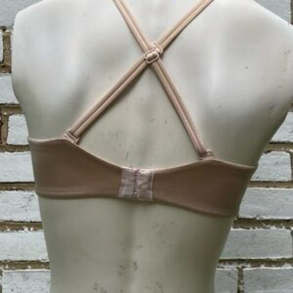 Victoria's Secret 34D Padded Push-Up bras Set of 4 Tan White Black Lace - Picture 3 of 15